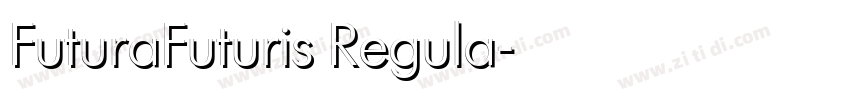 FuturaFuturis Regula字体转换